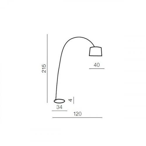 Торшер AZzardo Ariana AZ3071 alt 1