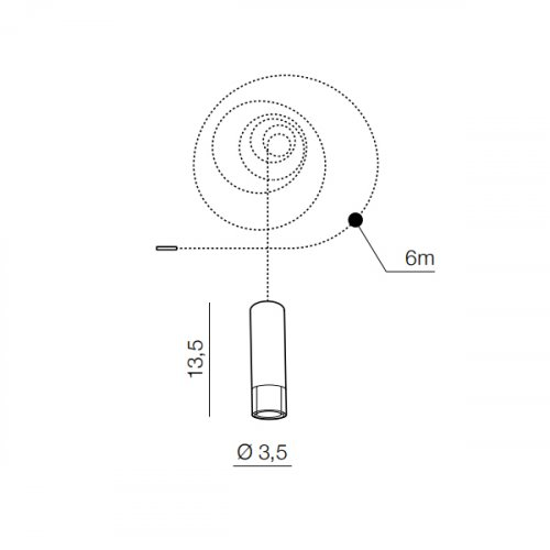 Світильник Azzardo AZ2680 Ziko G9 black 6 meters alt 4