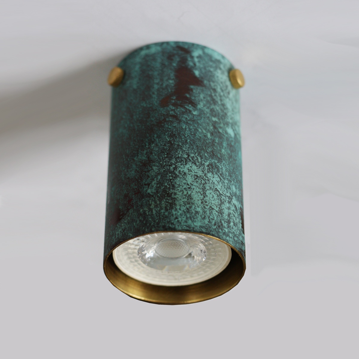 Точковий світильник PikArt LP 5736-3 зелена патина alt 1