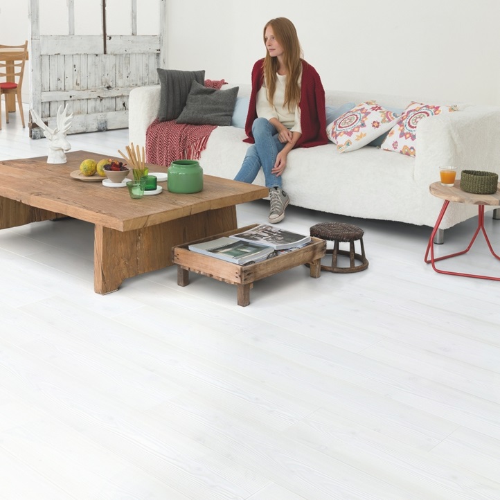 Ламінат Quick-Step IMPRESSIVE ULTRA IMU1859 White Planks