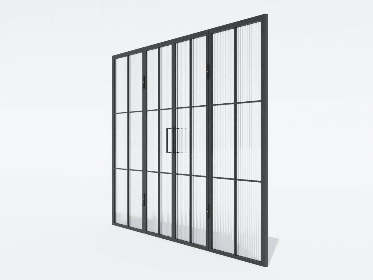 Міжкімнатна перегородка Svarg з двома дверцятами