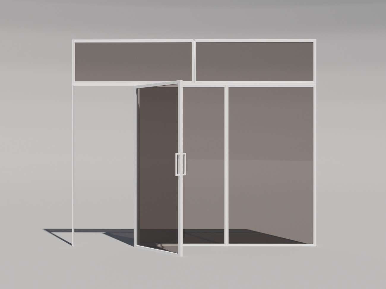 Міжкімнатна перегородка Svarg з одного орними дверима