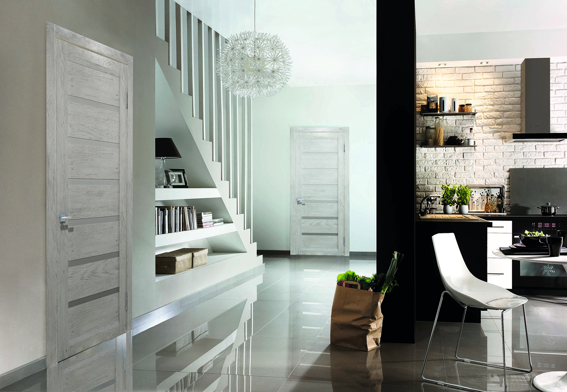 Міжкімнатні двері Status Doors Сity Екю ПЗ alt 1