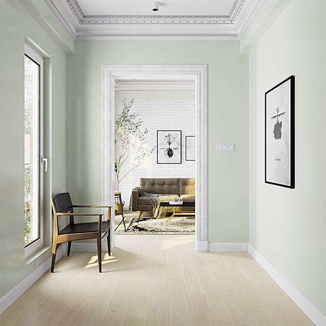 Паркетна дошка ESTA PARKET Дуб CD Latte 1-пол. UV-масло 11162 alt 1