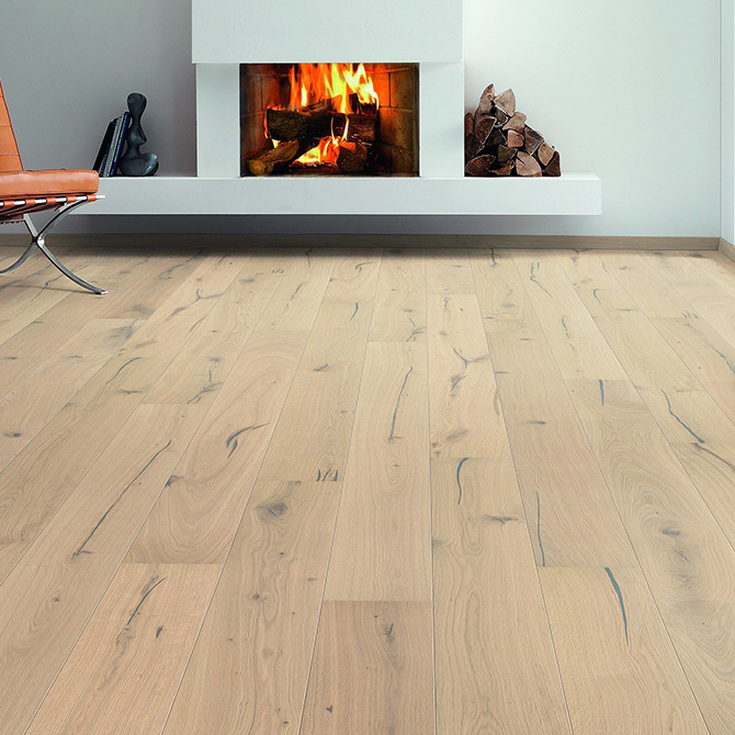 Паркетна дошка HARO Дуб Puro білий Алабама 1-підлога масло 537549 alt 1