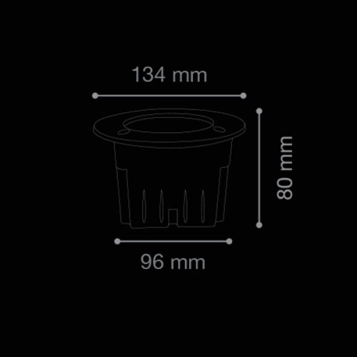 Вуличний світильник Ideal Lux 96568 LETI ROUND alt 1