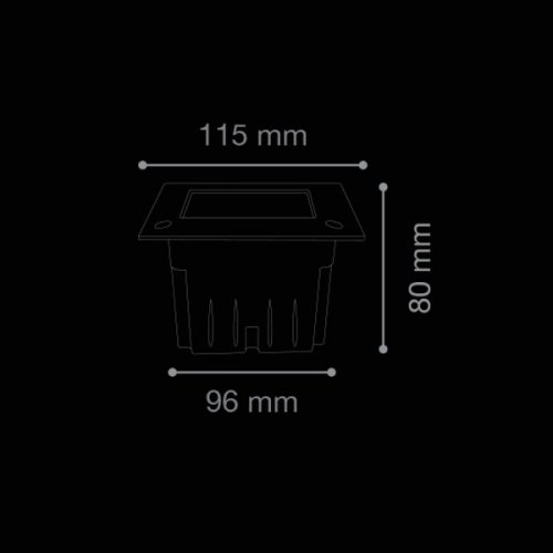 Вуличний світильник Ideal Lux 96582 LETI SQUARE alt 1