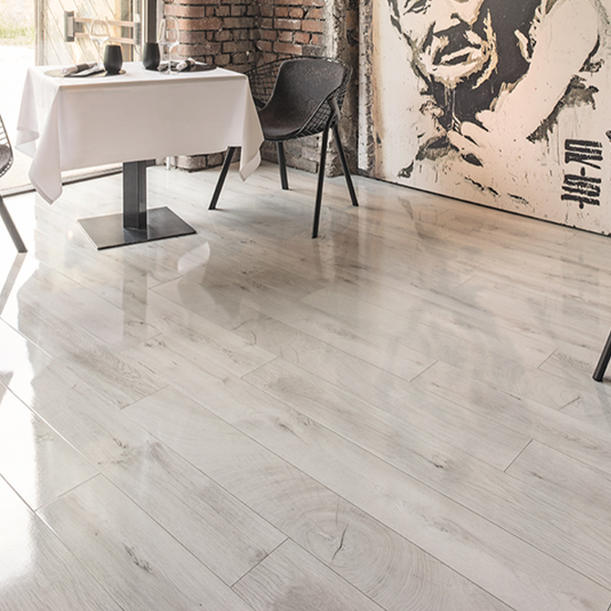 Ламінат Kaindl O251 Easy T. 8.0 Дуб Fresco Snow HG ENDgrain 4V (8х159х1383) alt 1