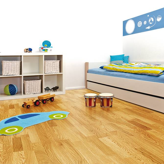 Паркетна дошка Befag Дуб Natur 3-пол. лак 500867/13