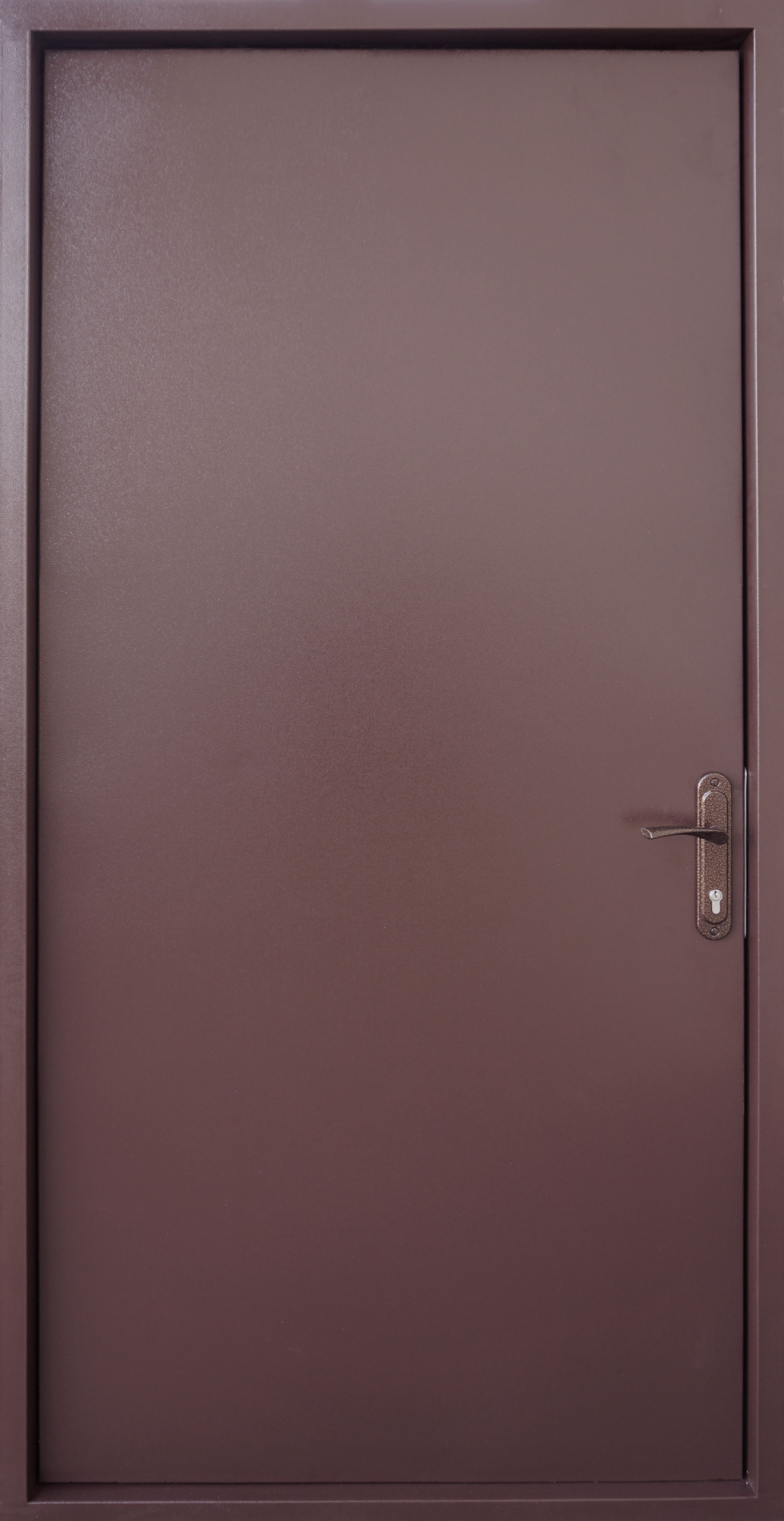 Вхідні двері Qdoors Метал / Метал Технічні Коричнева Шагрень RAL 8017 alt 1