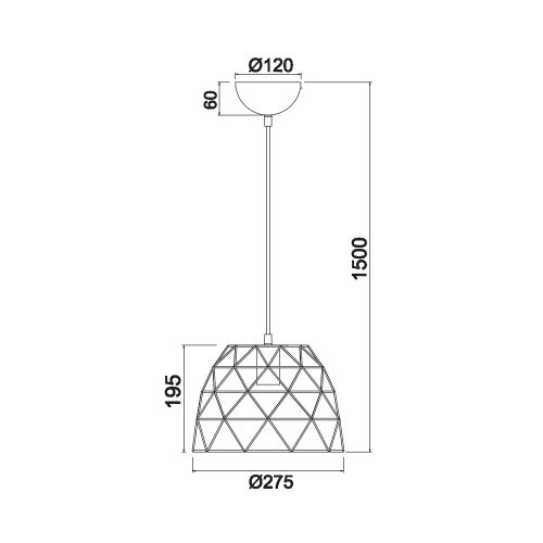 Підвісний світильник TRIO HAVAL R30711032 alt 2