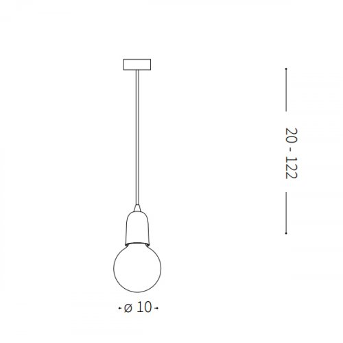 Підвісний світильник Ideal Lux IT SP1 175935 alt 2