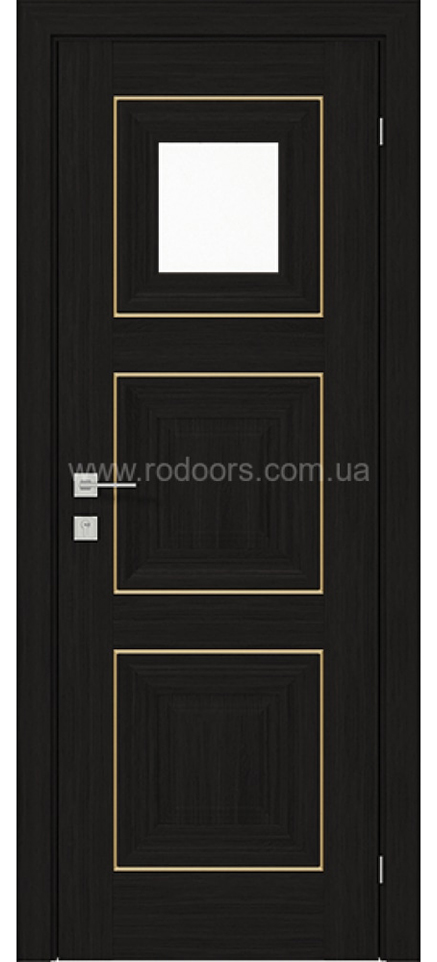 Міжкімнатні двері Rodos Versal Irida полустекло1