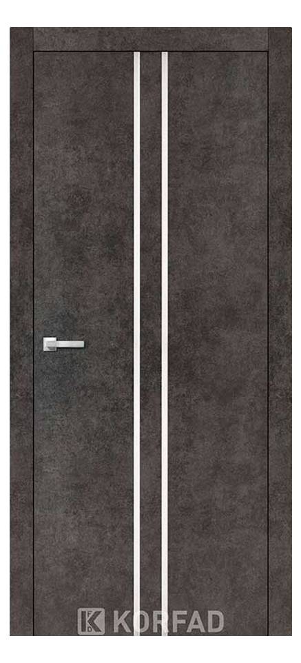 Двері міжкімнатні KORFAD, Aluminium Plato ALP-02