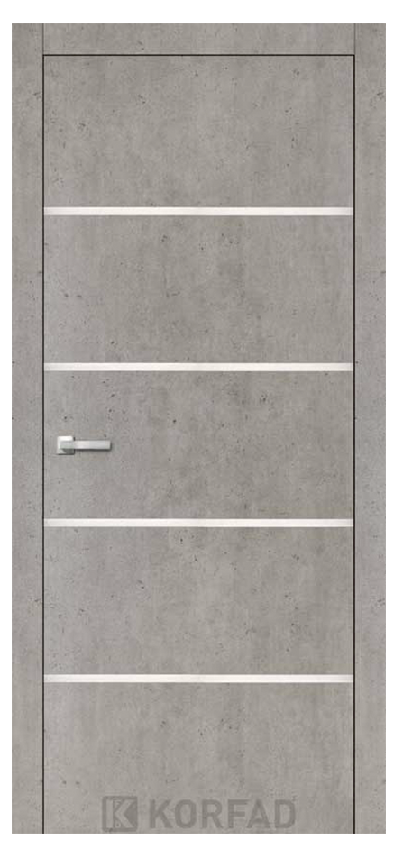 Двері міжкімнатні KORFAD, Aluminium Plato ALP-05 alt 1