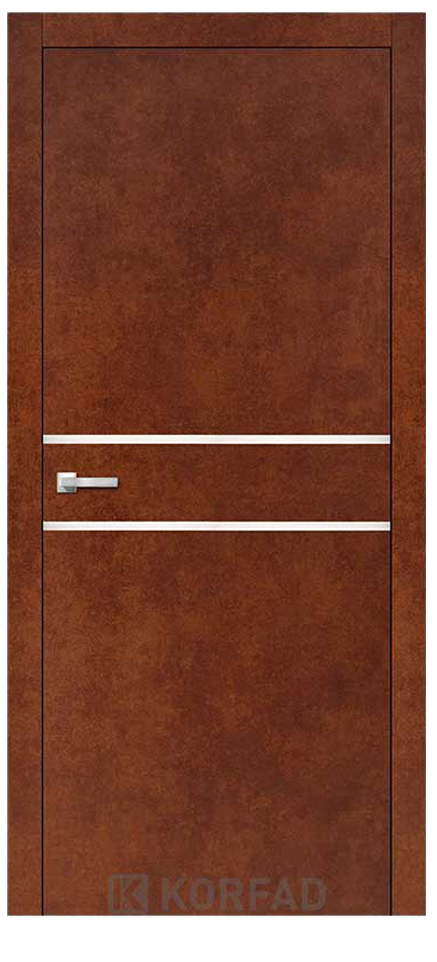 Двері міжкімнатні KORFAD, Aluminium Plato ALP-03