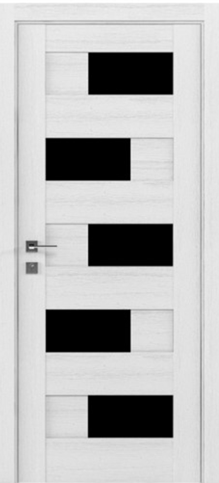 Міжкімнатні двері Rodos Modern Verona полустекло BLK