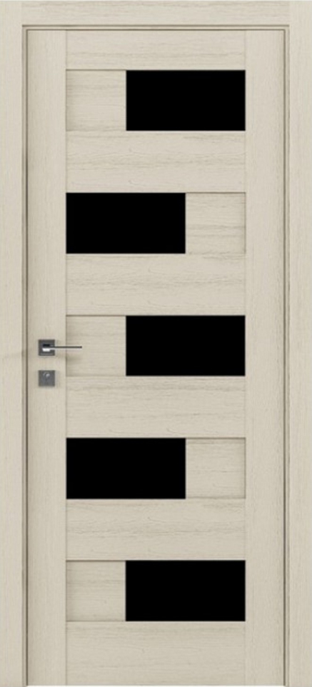 Міжкімнатні двері Rodos Modern Verona полустекло BLK