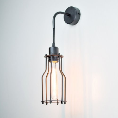 Настінний світильник ImperiumLight 33110.05.05 PRAGUE чорний