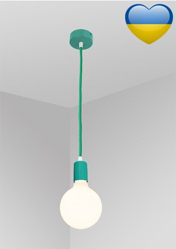 Підвісний світильник 27100.32.32 бірюзовий ImperiumLight