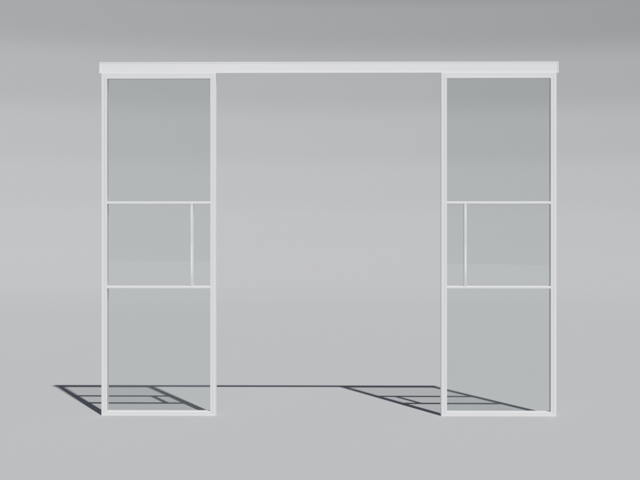Міжкімнатні лофт-двері Svarg розсувні подвійна alt 1