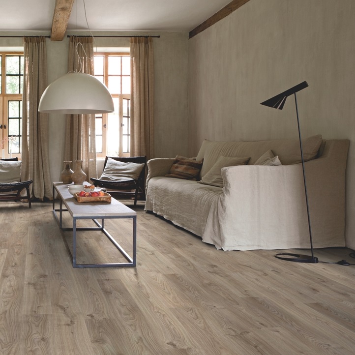 Вінілова підлога Quick-Step Balance Click BACL40026 Cottage oak brown grey