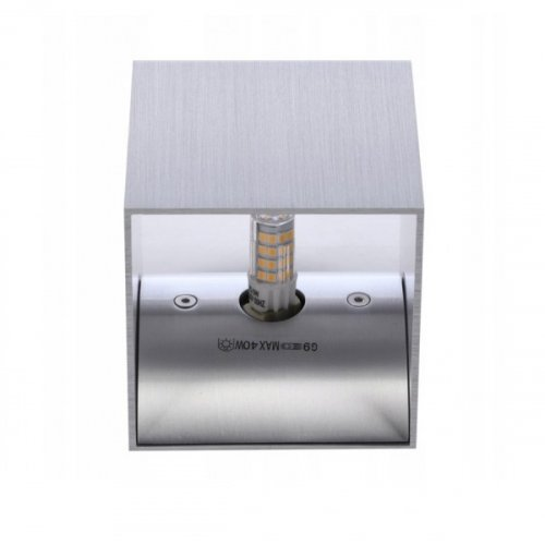 Настінний світильник AZzardo MARS AZ0895 aluminium alt 1