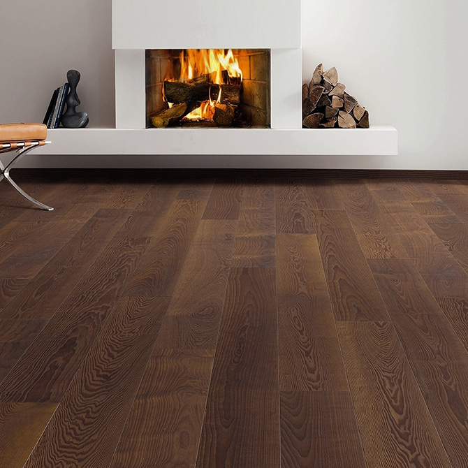 Паркетна дошка HARO Ясен Термо Меццо 1-підлога масло 531772 alt 1