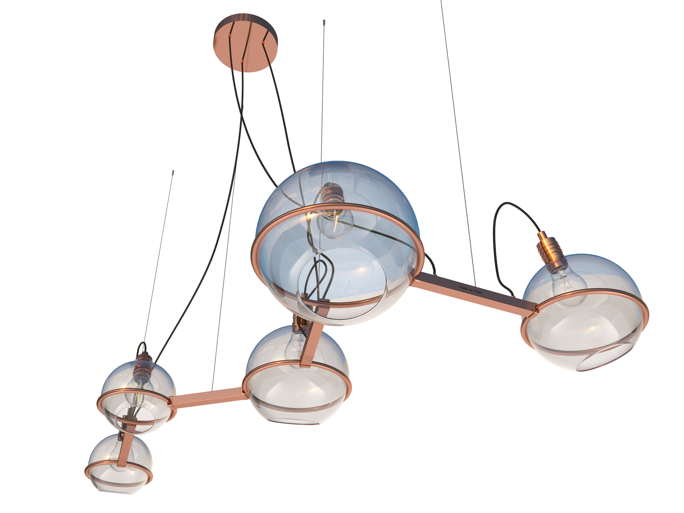Люстра "Cassiopeia" (Сузір'я Кассіопеї) арт. 20922 - Мідний