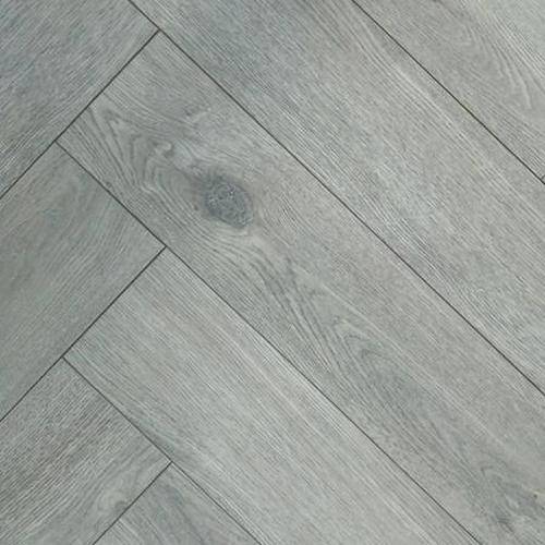 Ламінат ALSAFLOOR Alsafloor Baton Rompu (Herringbone) Дуб Лін 5G 536ABR5GL Сірий